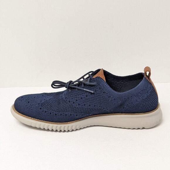 Cole Haan 2.Zerogrand Stitchlite Wingtip Oxfords, Navy, Men\'s 10 M